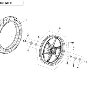 F07 FRONT WHEEL