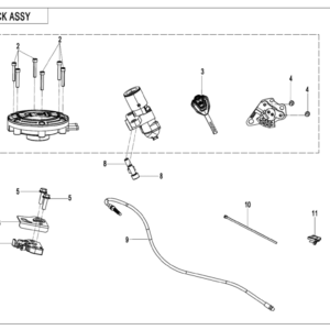 F01 LOCK KIT