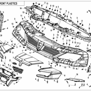 F04-1 FRONT PLASTICS