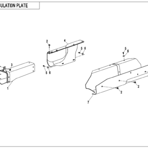 F02-2 HEAT INSULATION PLATE