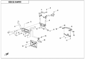 F23-B BUMPER(ABS)
