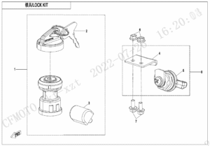 F01 LOCK KIT