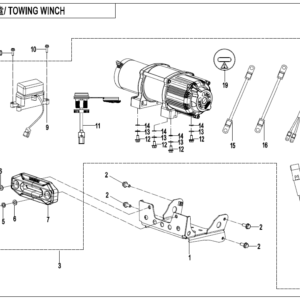 F15-2-V2 TOWING WINCH
