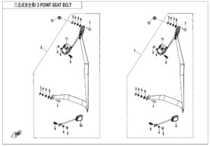 3-POINT SEAT BELT