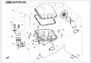 F41-V3 AIR FILTER ASSY.