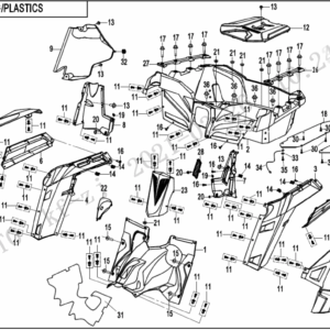 F04-5-V3 REAR PLASTIC 1