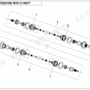 F28-B REAR CV SHAFT(SPS)