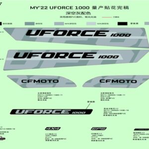 Nálepky (EU167&2022,GALAXY GRAY)