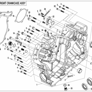 Pravý blok motoru III