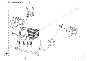 F15-2-V4 TOWING WINCH
