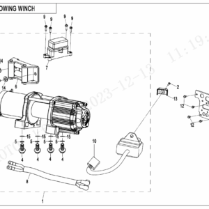 F15-2-V4 TOWING WINCH