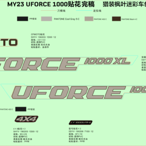 F19-2-C DECAL KITS(TRUE TIMBER CAMO)