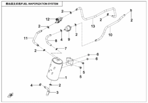 F36 FUEL VAPORIZATION SYSTEM