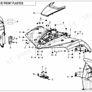 F04-2 FRONT PLASTICS