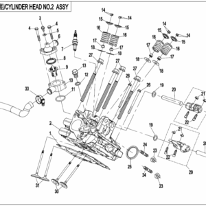 CYLINDER HEAD NO.2 ASSY