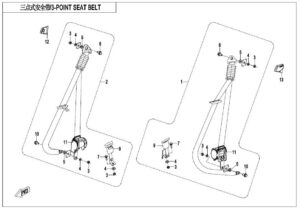 3-POINT SEAT BELT