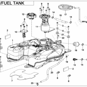 F12 FUEL TANK