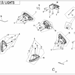 F16-B LIGHTS(LED)