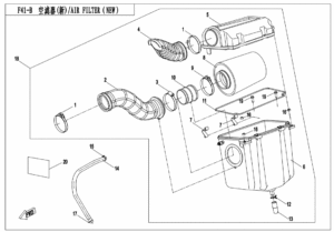 F41-B AIR FILTER(NEW)
