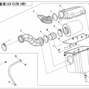 F41-B AIR FILTER(NEW)