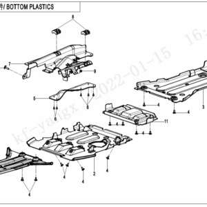 F04-6 BOTTOM PLASTICS