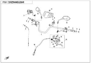 F10-1 HANDLEBAR