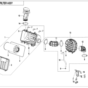 F41 AIR FILTER ASSY