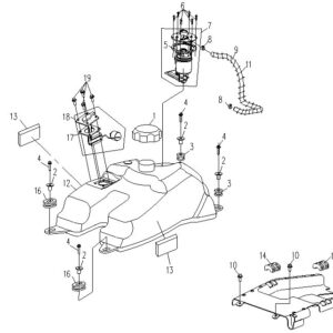 Palivová nádrž EFI