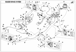 F08-B BRAKE SYSTEM(STANDARD)