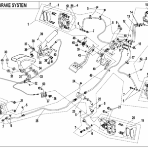 F08-B BRAKE SYSTEM(STANDARD)