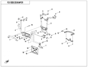 F23 BUMPER