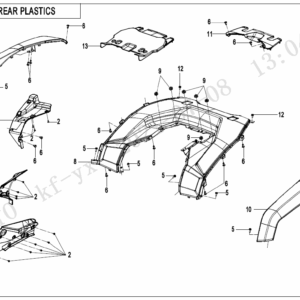 F04-5 REAR PLASTICS