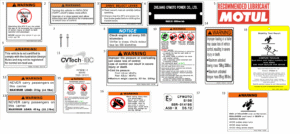 F19-2-C WARNING DECAL(INTERNATIONAL)