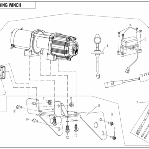 F15-2-V1 TOWING WINCH