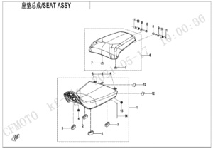 F13-B SEAT ASSY(HEATING FUNCTION)