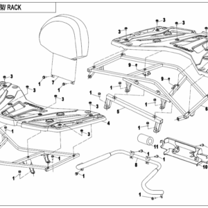F14-A RACK(PLACSTIC)
