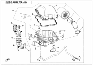 F41 AIR FILTER ASSY