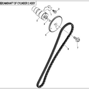 Vačková hřídel II