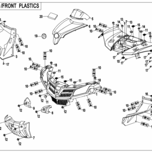 F04-1 FRONT PLASTIC