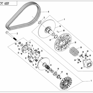 E05 CVT ASSY