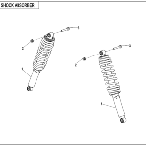 F06-2 REAR SHOCK ABSORBER