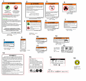 F19-2-B DECAL WARNING(Turkey)