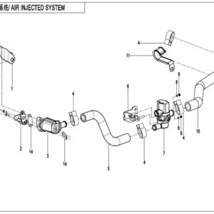 Systém absorpce benzínových výparů II