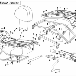 F14-A RACK(PLASTIC)