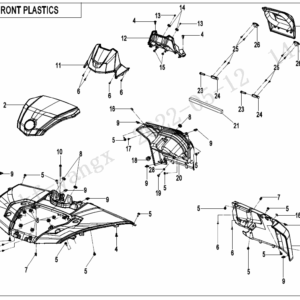 F04-2 FRONT PLASTICS
