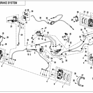 F08-A BRAKE SYSTEM(RH PARKING)