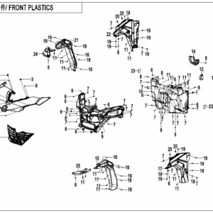 F04-1 FRONT PLASTICS