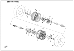F07 FRONT WHEEL