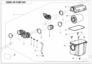 F41 AIR FILTER ASSY.