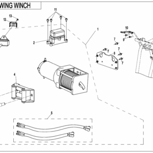 F15-2-B TOWING WINCH(NOVA)